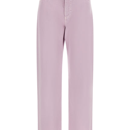 Alberta Ferretti Multicolor Cotton Straight-Leg Jeans