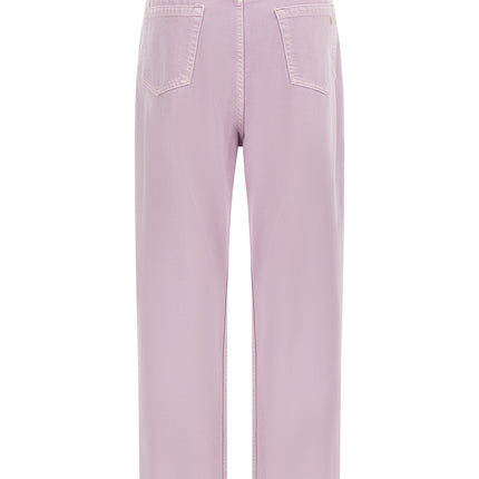 Alberta Ferretti Multicolor Cotton Straight-Leg Jeans