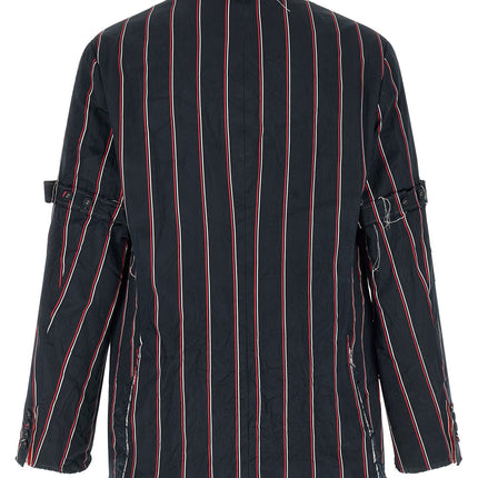 Thom Browne Blue Silk Blazer