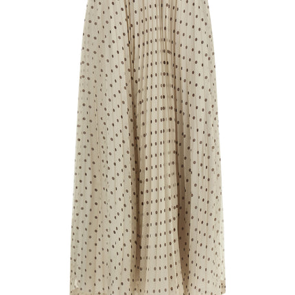 P.A.R.O.S.H. Beige Polyester Mini Skirt