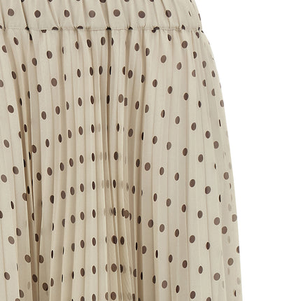 P.A.R.O.S.H. Beige Polyester Mini Skirt