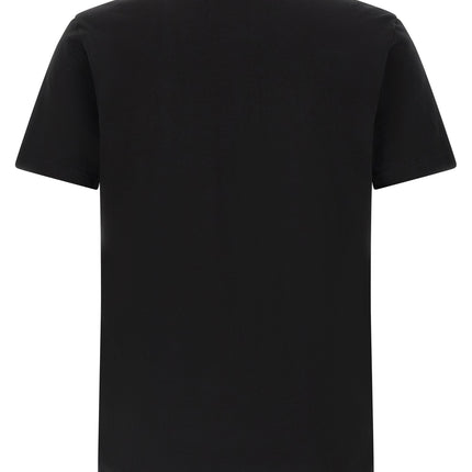 Dolce & Gabbana Black Cotton T-Shirt