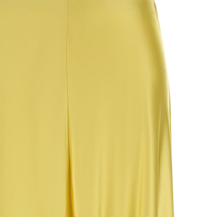 Alberta Ferretti Bicolor Viscose Mini Skirt