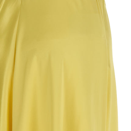 Alberta Ferretti Bicolor Viscose Mini Skirt