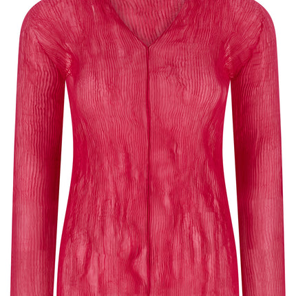 Issey Miyake Fuchsia Polyester Shirt