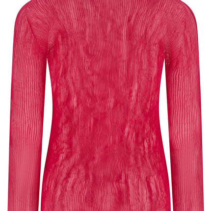 Issey Miyake Fuchsia Polyester Shirt