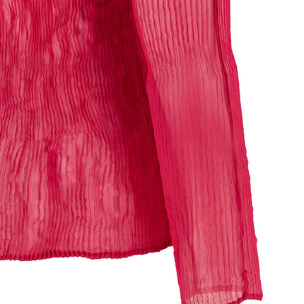 Issey Miyake Fuchsia Polyester Shirt