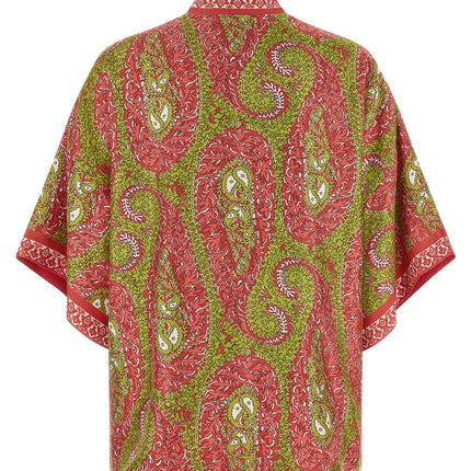 Etro Multicolor Silk Cardigan