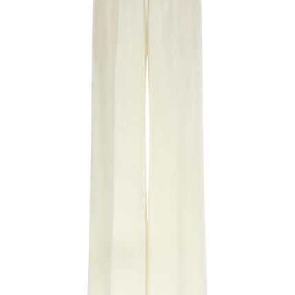 P.A.R.O.S.H. White Polyester Casual Pants