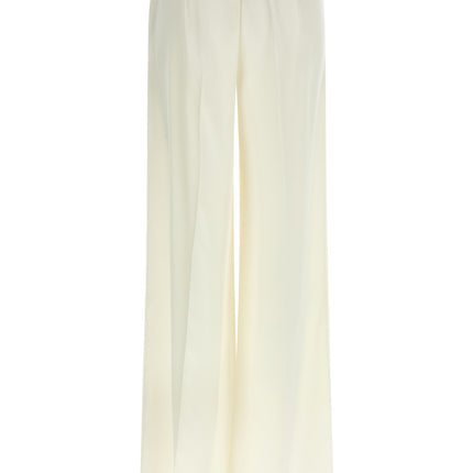P.A.R.O.S.H. White Polyester Casual Pants