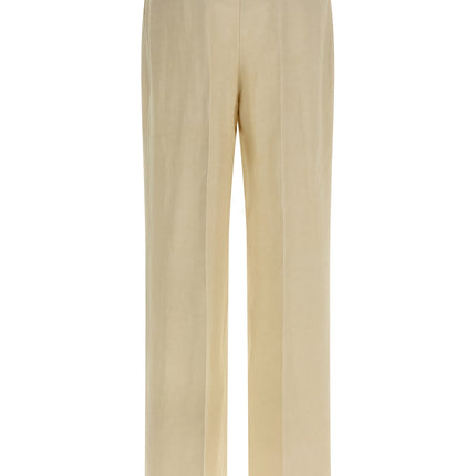 P.A.R.O.S.H. Beige Viscose Casual Pants