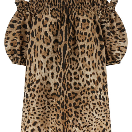 Dolce & Gabbana Brown Cotton Shirt