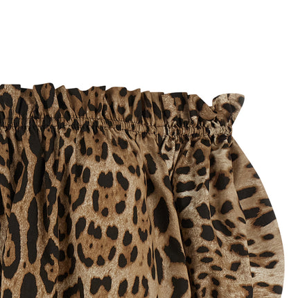 Dolce & Gabbana Brown Cotton Shirt