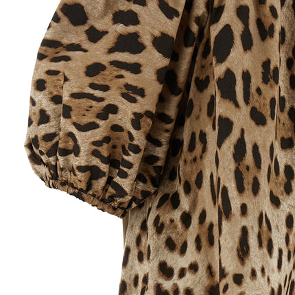 Dolce & Gabbana Brown Cotton Shirt