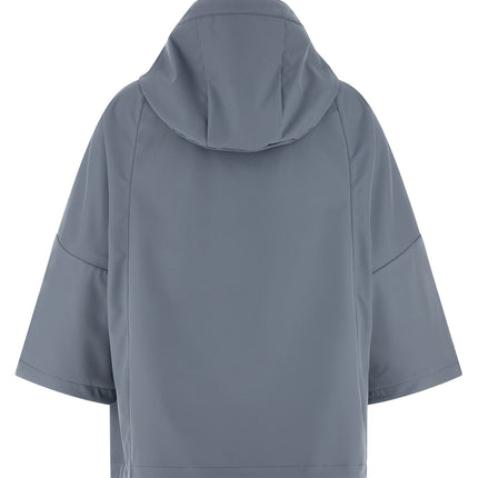 MooRER Blue Polyester Shell Jacket