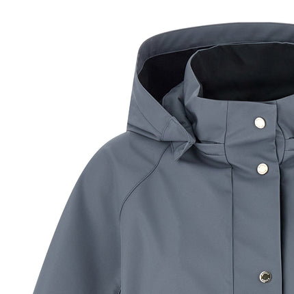 MooRER Blue Polyester Shell Jacket