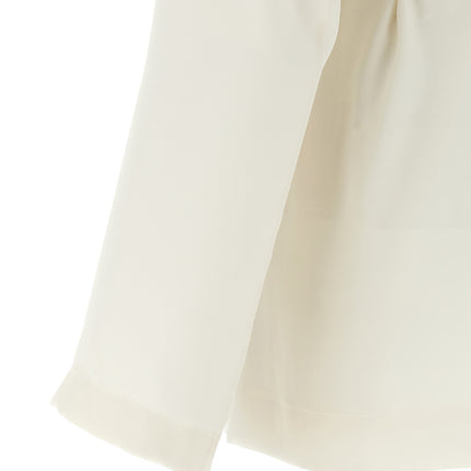 P.A.R.O.S.H. White Polyester Blazer