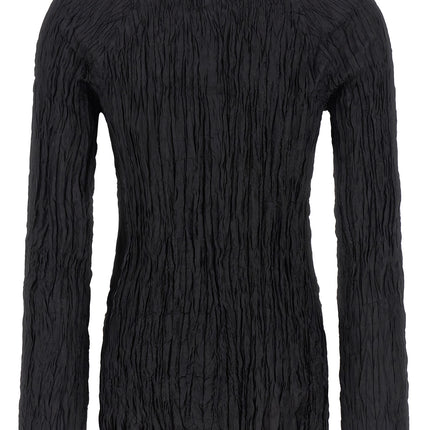 P.A.R.O.S.H. Black Silk Blouse