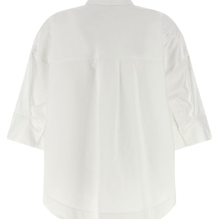 P.A.R.O.S.H. White Cotton Blouse