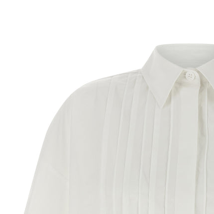 P.A.R.O.S.H. White Cotton Blouse