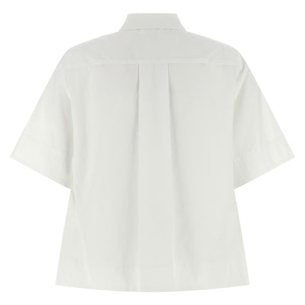 P.A.R.O.S.H. White Cotton Blouse