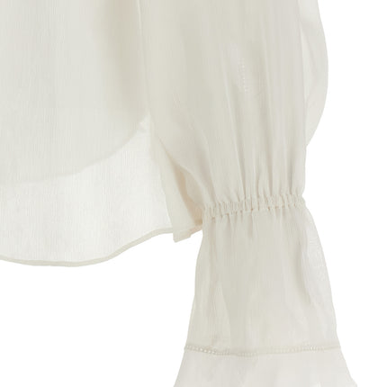 Alberta Ferretti Beige Acetate Blouse