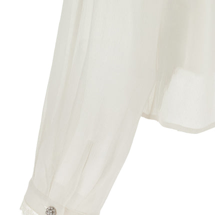 Alberta Ferretti Beige Acetate Blouse