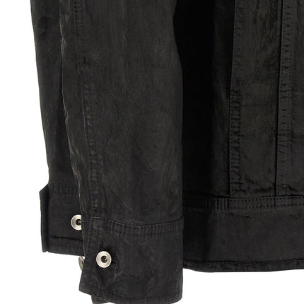 DRKSHDW Black Cotton Denim Jacket