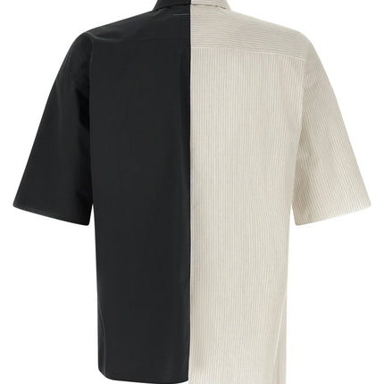 MM6 Maison Margiela Black Cotton Blouse