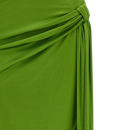 Elisabetta Franchi Bicolor Viscose Mini Skirt