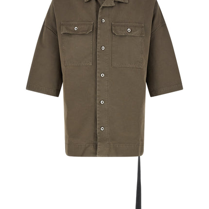 DRKSHDW Gray Cotton Blouse