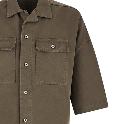 DRKSHDW Gray Cotton Blouse