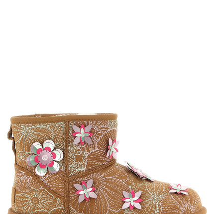 UGG Multicolor Leather Ankle Boots