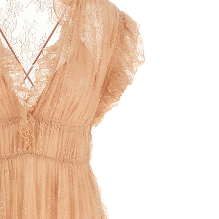 Alberta Ferretti Multicolor Polyamide Long Dress