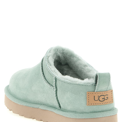 UGG Bicolor Leather Ankle Boots