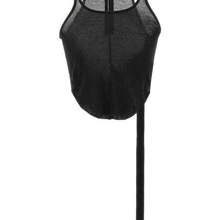 DRKSHDW Black Cotton Tank Tops