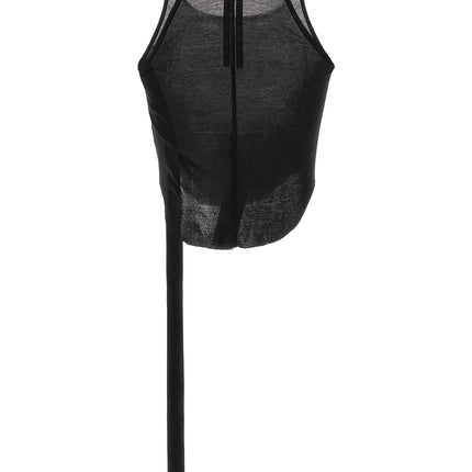 DRKSHDW Black Cotton Tank Tops