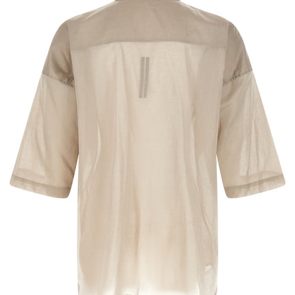 Rick Owens Gray Cotton Blouse