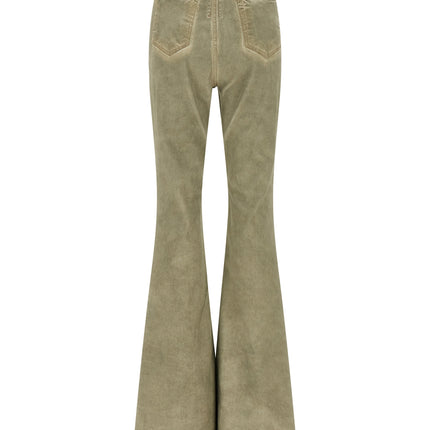 DRKSHDW Beige Cotton Bootcut Jeans