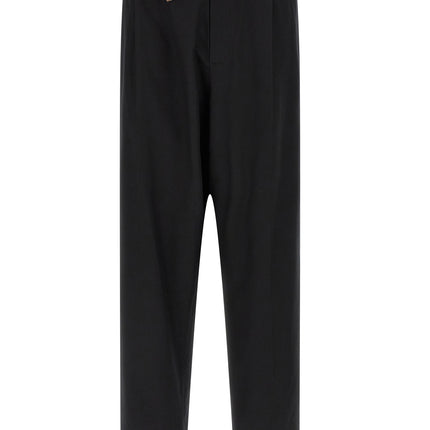 Magliano Black Cotton Casual Pants