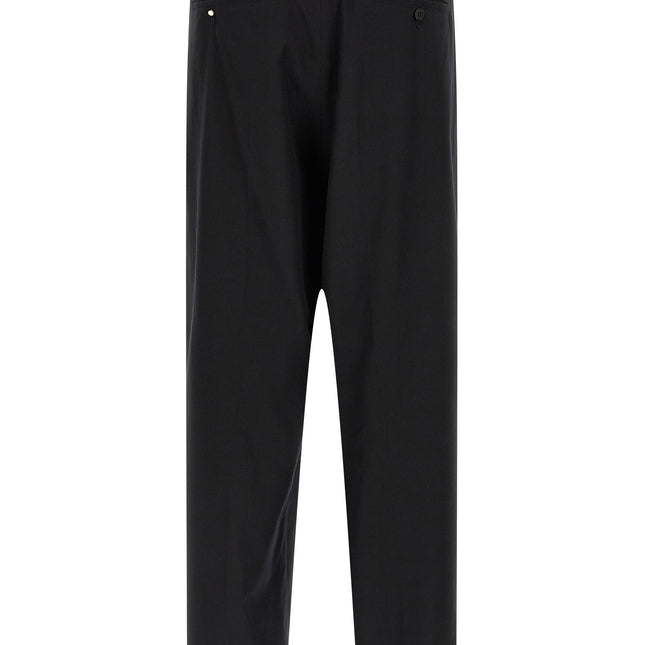Magliano Black Cotton Casual Pants