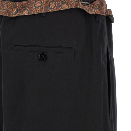 Magliano Black Cotton Casual Pants