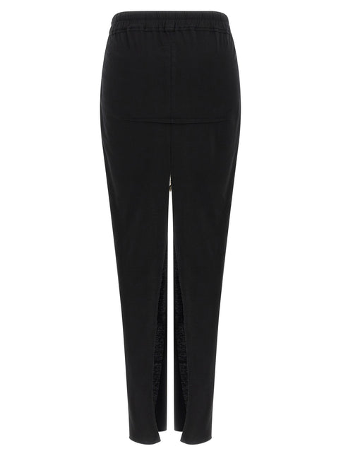 DRKSHDW Black Cotton Mini Skirt