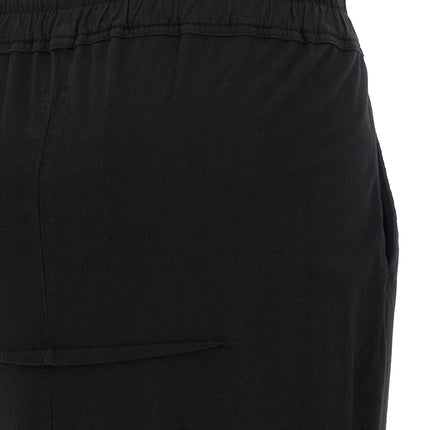 DRKSHDW Black Cotton Mini Skirt