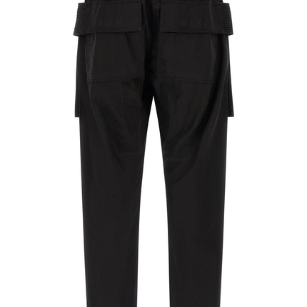 DRKSHDW Black Cotton Cargo Pants