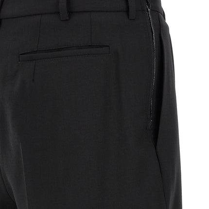 Magliano Black Wool Dress Pants