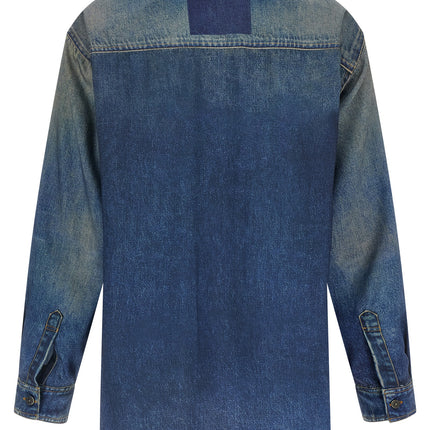 Golden Goose Blue Polyester Blouse