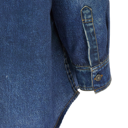 Golden Goose Blue Polyester Blouse