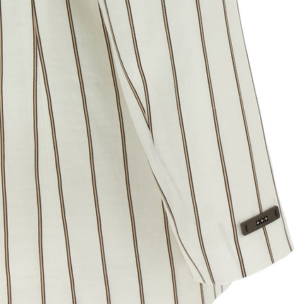 Peserico White Linen Blazer