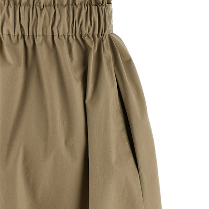 Peserico Bicolor Cotton Midi Dress